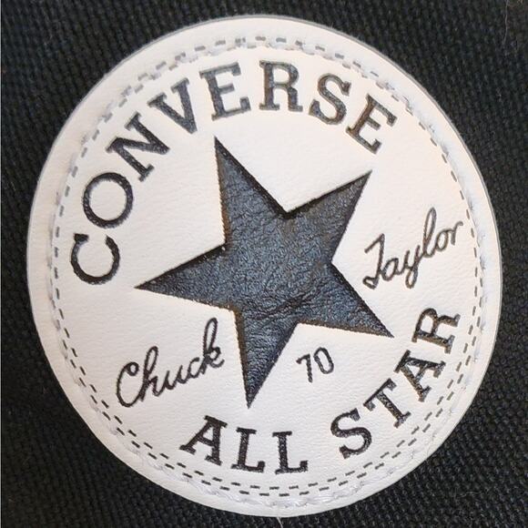 Authentic Converse Chuck 70 Hi Men's 10.5 Classic Black & White EUC - Picture 8 of 13